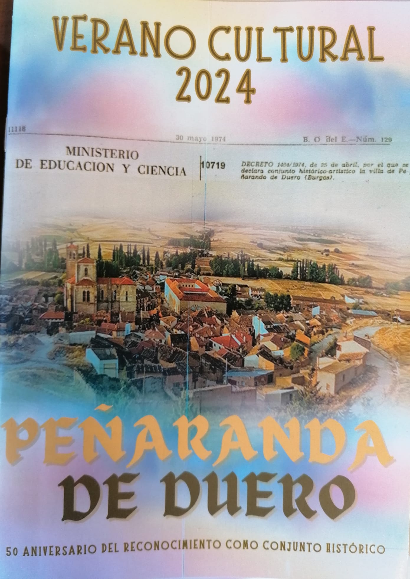 PROGRAMA VERANO CULTURAL 2024