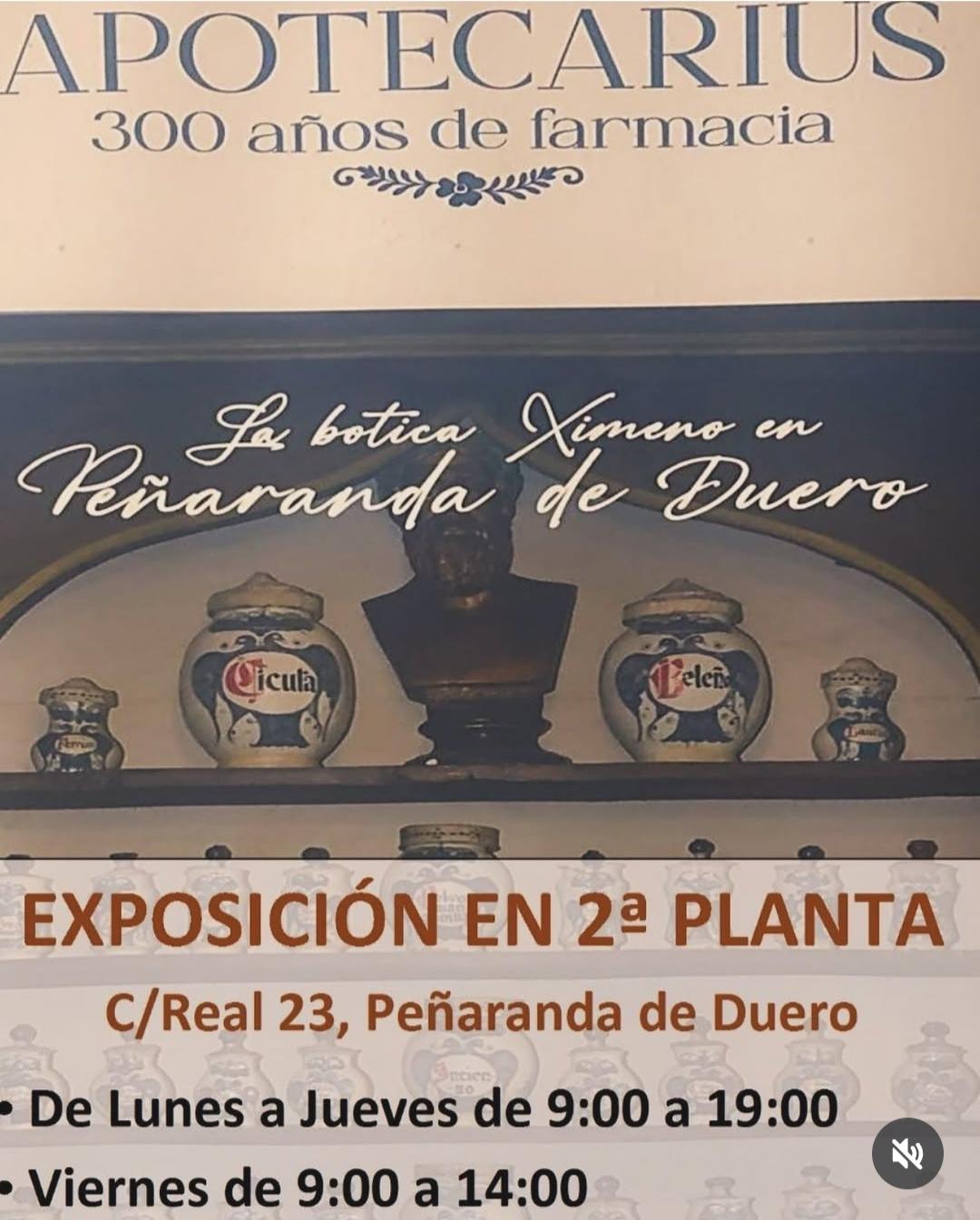 EXPOSICIÓN APOTECARIUS 300 AÑOS DE FARMACIA