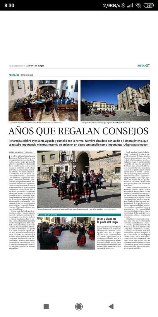 Alcaldesa 2020